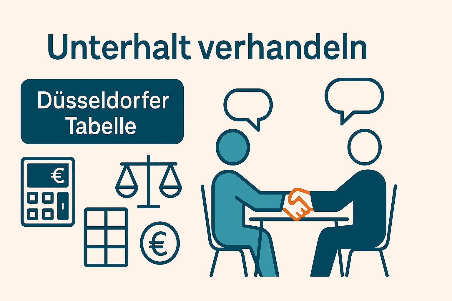 Unterhalt verhandeln - Verhandlungsratgeber