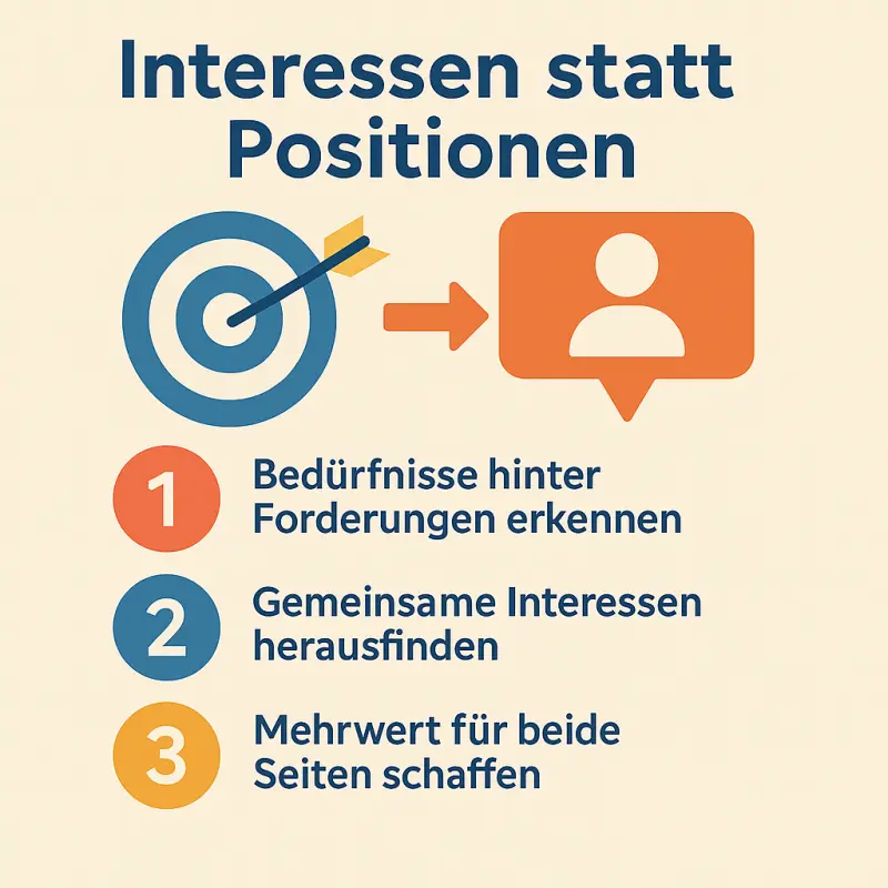 Harvard-Konzept_Interessen statt Positionen